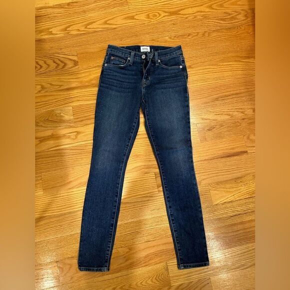 Hudson size 24 blue skinny jeans high rise Blair - Picture 1 of 6